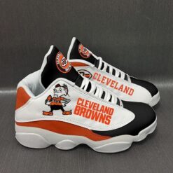 Cleveland Browns Jordan 13 Shoes B23