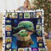 Baby Yoda Blanket Quilt TH21