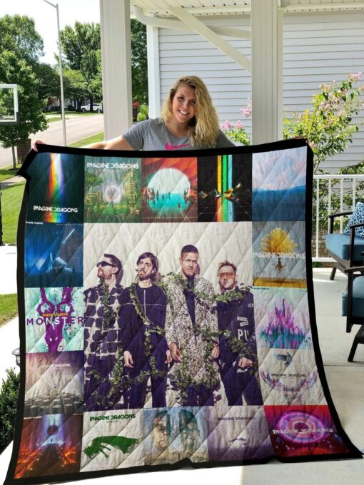 Imagine Dragons Lover Quilt Blanket Rze1