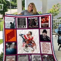 Rocky Balboa Blanket Quilt B21