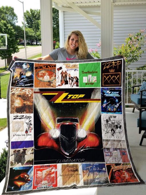 Zz Top Blanket Quilt Rze1