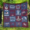 Colorado Avalanche 1 Blanket Quilt TN