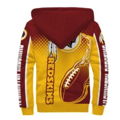 Alternative view of Washington Redskins a1 Fleece Jacket Rze1