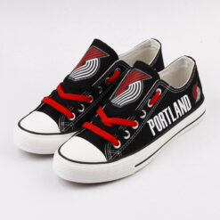 Alternative view of Portland Trail Blazers Low Top Shoes Rze1