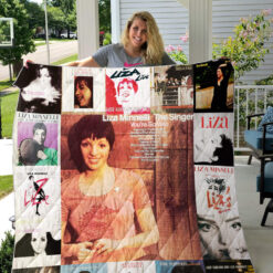 Liza Minnelli Blanket Quilt Rze1