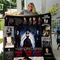 The Vampire Diaries Blanket Quilt TN