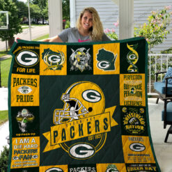 Green Bay Packers 0g Blanket Quilt B22