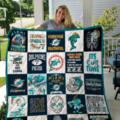 Miami Dolphins Lover Blanket Quilt TN