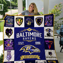 Baltimore Ravens Lover Blanket Quilt B19