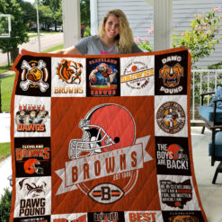 Cleveland browns 1 Blanket Quilt MIH08