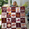 Virginia Tech 1 Blanket Quilt TN