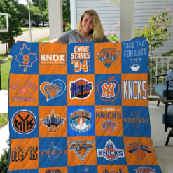 New York Knicks 1 Blanket Quilt TN