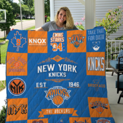 New York Knicks Blanket Quilt TN