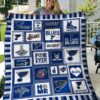 St. Louis Blues Lover Blanket Quilt TN