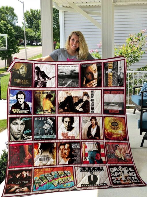 Bruce Springsteen Blanket Quilt TN