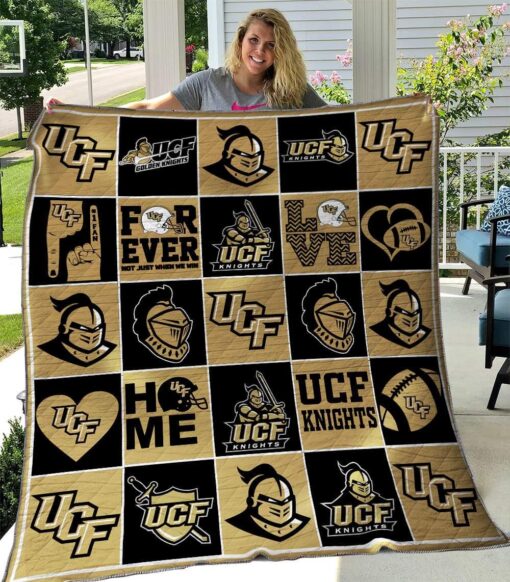 UCF Knights 1 Blanket Quilt Rze1