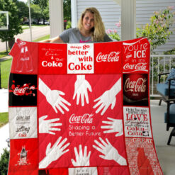 Coca Cola Blanket Quilt TN