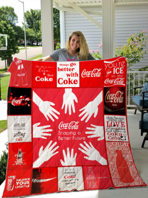 Coca Cola Blanket Quilt TN
