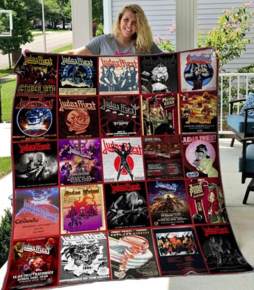 Judas Priest Blanket Quilt TN
