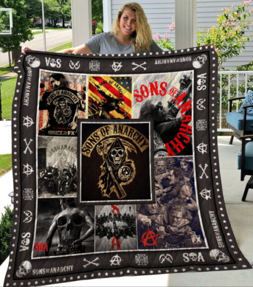 Sons of Anarchy Blanket Quilt Rze1