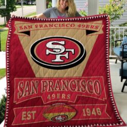 San Francisco 49ers 0g Blanket Quilt Rze1