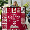 Alabama Crimson Tide 3 Blanket Quilt Rze1