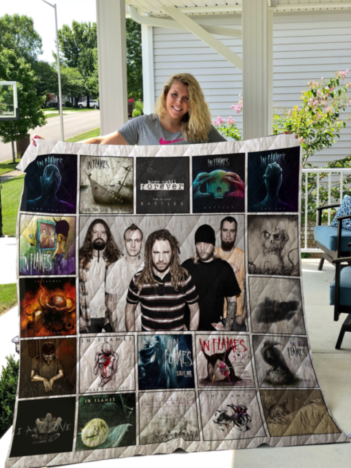 In Flames Blanket Quilt TN