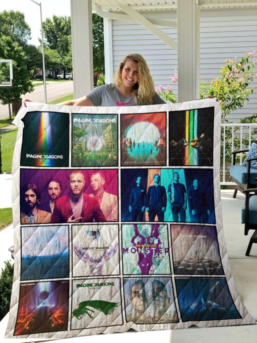 Imagine Dragons 1 Quilt Blanket Rze1