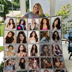 Selena Gomez Blanket Quilt B22