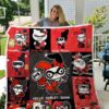 Harley Quinn Blanket Quilt TH21