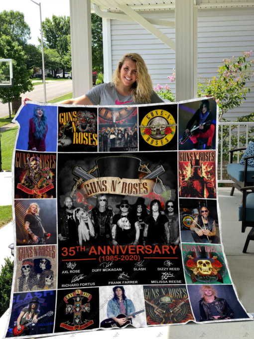 Guns N' Roses Blanket Quilt TN