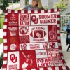 Oklahoma Sooners 1 Blanket Quilt B19