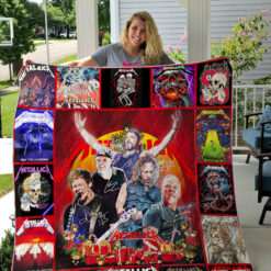 Metallica a0 Blanket Quilt Rze1