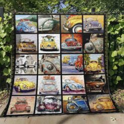 Volkswagen Vintage Blanket Quilt B22