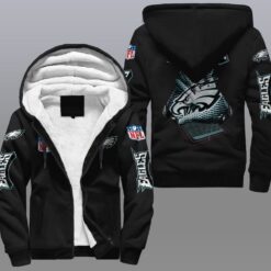 Philadelphia Eagles Fleece Jacket Rze2
