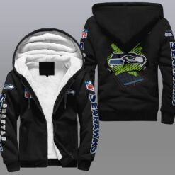 Seattle Seahawks Fleece Jacket Rze2