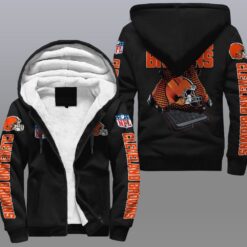 Cleveland Browns Fleece Jacket Rze2