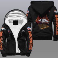 Denver Broncos Fleece Jacket Rze2