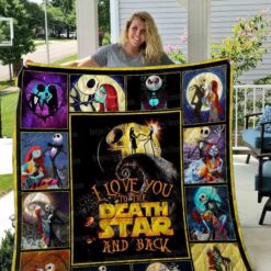 jack skellington 01 Quilt Blanket For Fans B23