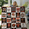 Cleveland Browns Blanket Quilt Rze