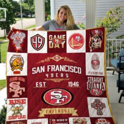 San Francisco 49ers Blanket Quilt Rze2