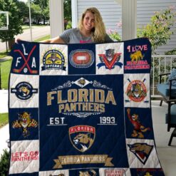 Florida Panthers Blanket Quilt Rze2