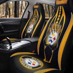 Alternative view of Pittsburgh Steelers Seat Covers Rze1