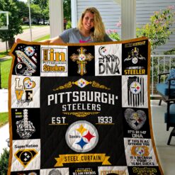 Pittsburgh Steelers Blanket Quilt Rze2