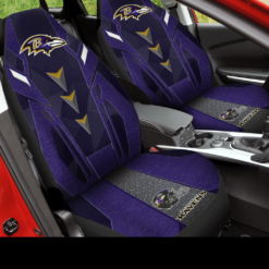 Baltimore Ravens 3 Seat Covers Rze1