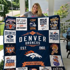 Denver Broncos Blanket Quilt B23