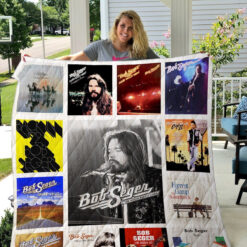 Bob Seger Blanket Quilt Rze2