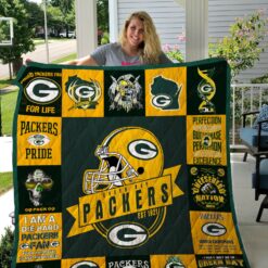 Green Bay Packers Blanket Quilt Rze2