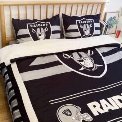 Alternative view of Las Vegas Raiders Bedding Set Rze2