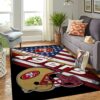 San Francisco 49ers NFL Team Rugs For Living Room B19